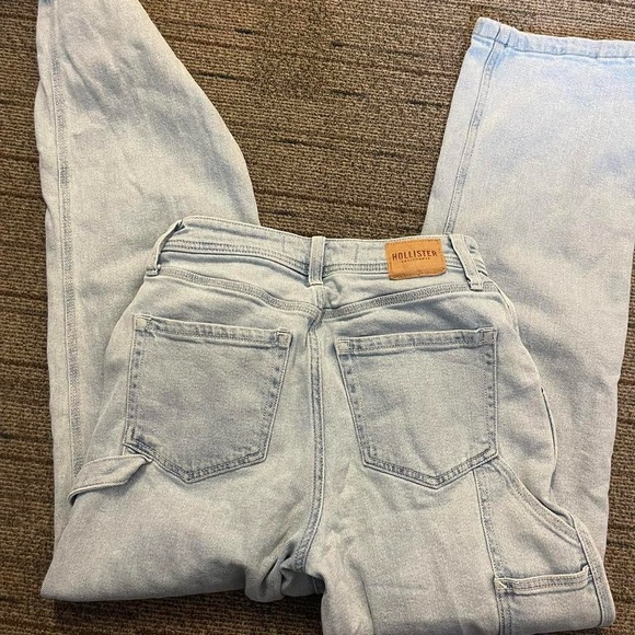 Hollister Blue Straight Leg Jeans - Picture 3 of 3